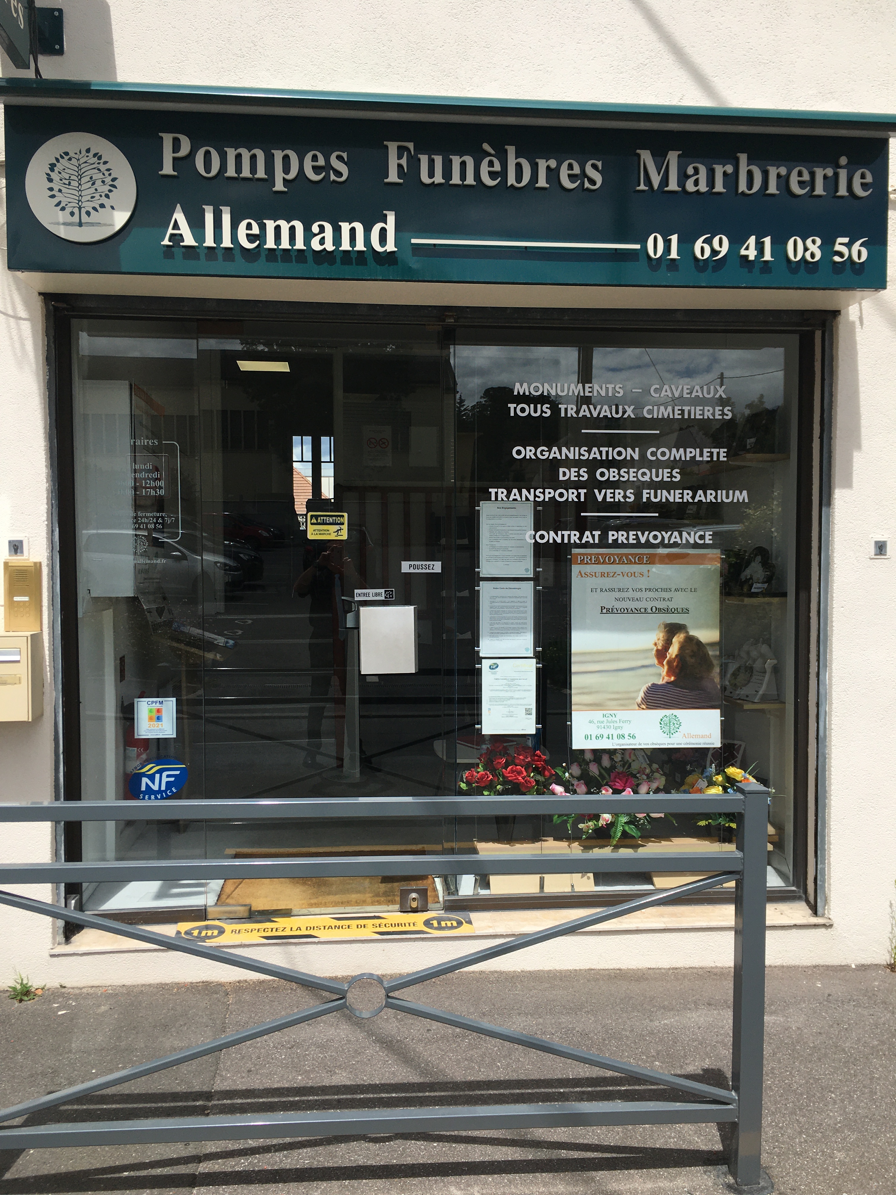 POMPES FUNÈBRES ALLEMAND - IGNY